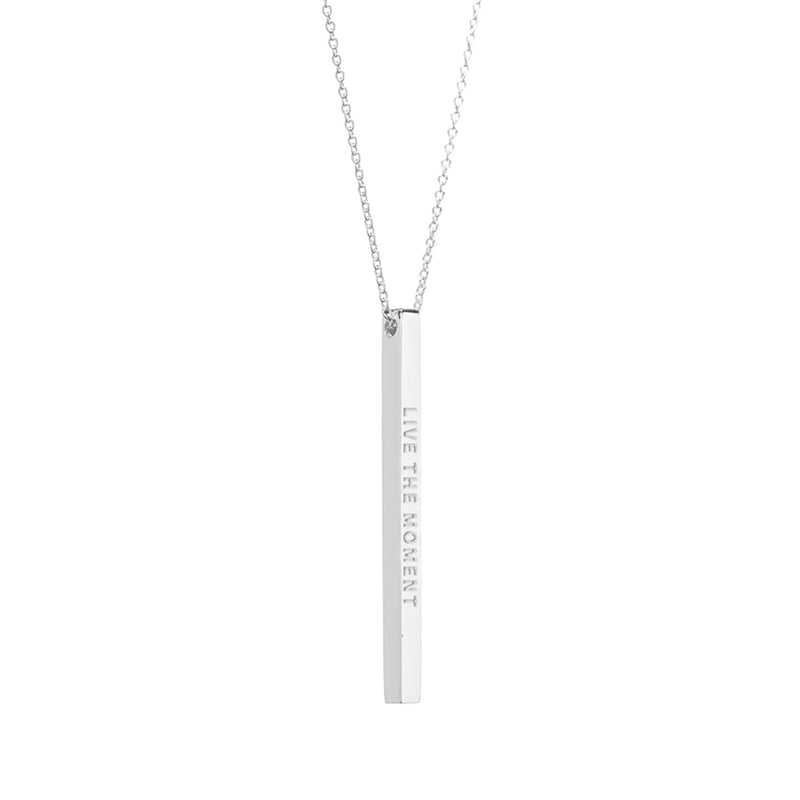 Live The Moment Necklace with pendant