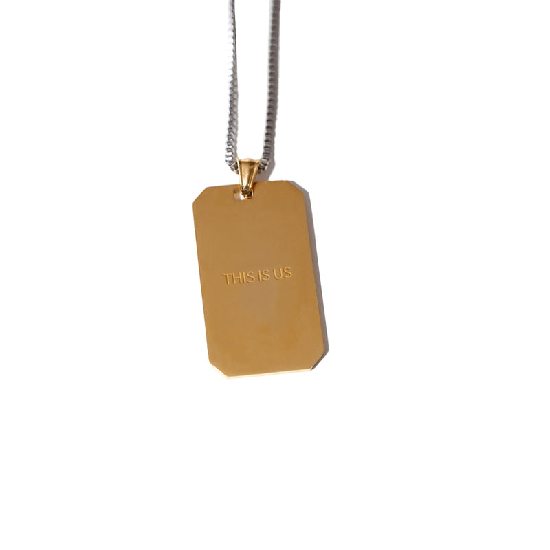 This Is Us Unisex Dog Tag Necklace